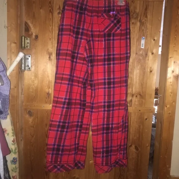 Victoria secret plaid sleeping pants with drawstring
size medium - Picture 6 of 7